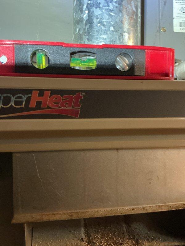 Performed MVP heating tuneup service, including comprehensive system inspection and leveling of the SuperHeat unit. Applied 3M identification markers to ductwork and verified all components were properly aligned for optimal operation.