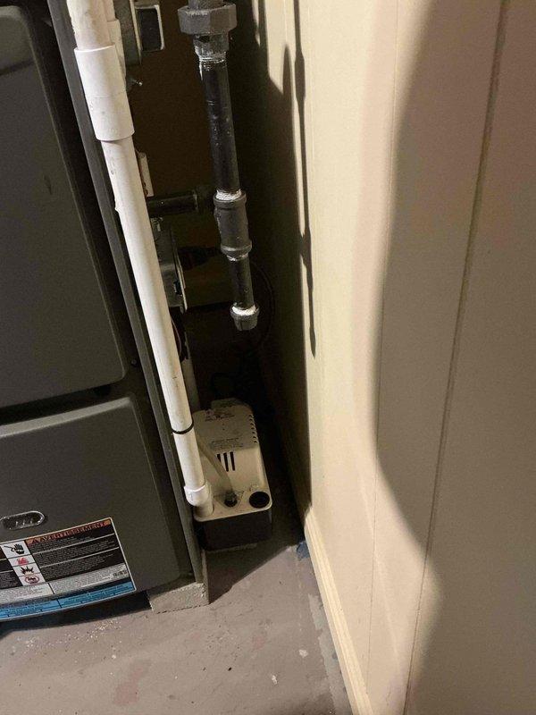 Performed comprehensive heating maintenance service on a Lennox furnace system. Inspected all components including PVC intake/exhaust venting, ductwork connections, and auxiliary equipment. System is functioning properly with no issues identified at this time.