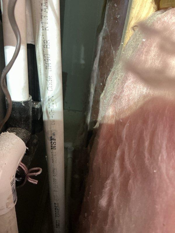 Performed routine furnace maintenance service at 8:00 AM for non-MVP customer. Inspected electrical wiring connections and control board for proper operation. Examined condensate drainage system with PVC piping and insulation integrity inside the unit.