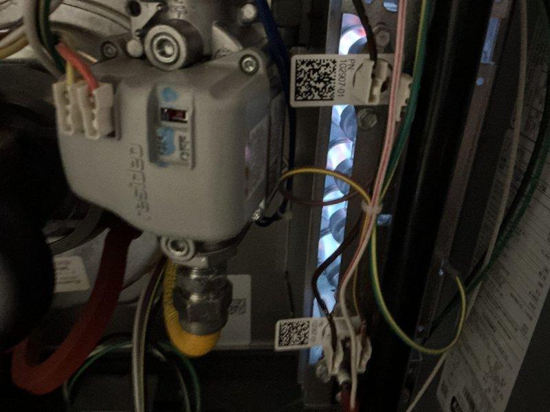 Performed routine furnace maintenance and inspection of Air Scrubber system. UV bulb in Air Scrubber identified as requiring replacement. System otherwise functioning normally with all electrical connections intact.