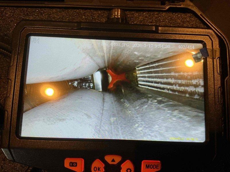 Performed furnace maintenance on Lennox natural gas unit. Inspected PVC intake/exhaust venting system and confirmed proper connections at all joints. Conducted video inspection of internal components and ductwork to verify system integrity.