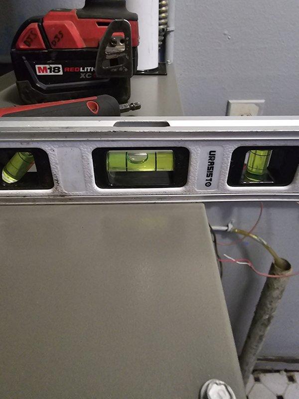Successfully installed a new 45kBtu 96% efficient downflow furnace with custom metal ductwork modifications. Connected and configured Honeywell WiFi thermostat to provide remote system control. Verified proper system operation, level installation, and all connections including PVC venting and electrical components.