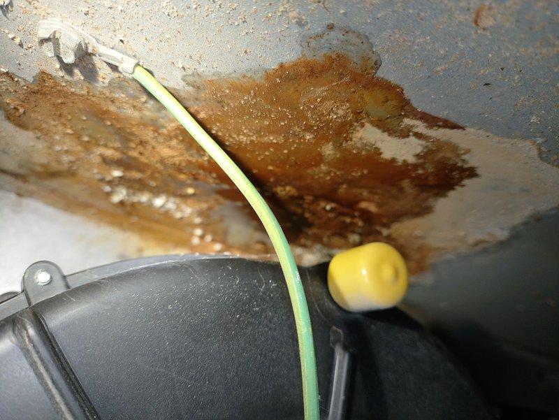 Performed comprehensive MVP cleaning on aging furnace system showing significant deterioration. Inspected and documented severe rust damage on heat exchanger and corrosion on the Skuttle humidifier component. Cleaned system thoroughly and advised replacement of affected components due to advanced age and condition to prevent potential system failure.