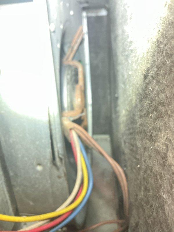 Performed comprehensive furnace tune-up and replaced 20x25 filter frame. Identified corrosion on heat exchanger components and inspected electrical wiring connections. Documented condition with photos for customer records.