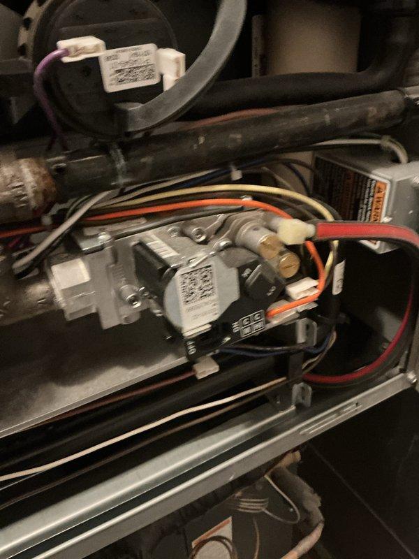 Performed annual tune-up on 1-year-old gas furnace in response to customer concerns regarding recent installation quality and carbon monoxide levels. Conducted comprehensive system inspection including combustion analysis, verified proper electrical connections and control board operation, confirmed all safety mechanisms functioning correctly, and found no elevated CO levels or installation deficiencies.