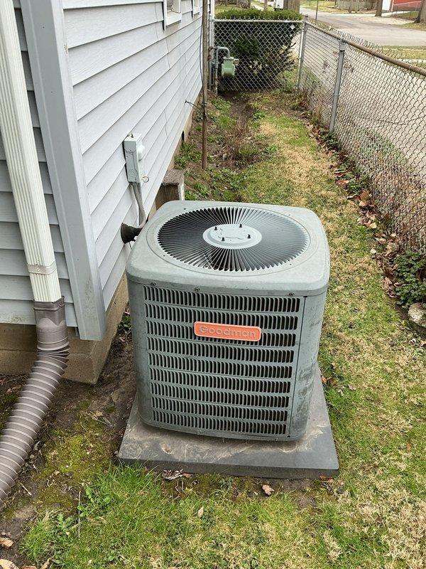 Completed MVP Cooling Visit (Recurring Service) 9-1 on residential air conditioning system. Performed comprehensive inspection of outdoor condensing unit, verified electrical connections at capacitor and contactor, documented equipment condition with photos, and confirmed unit operational status with no immediate repairs required.