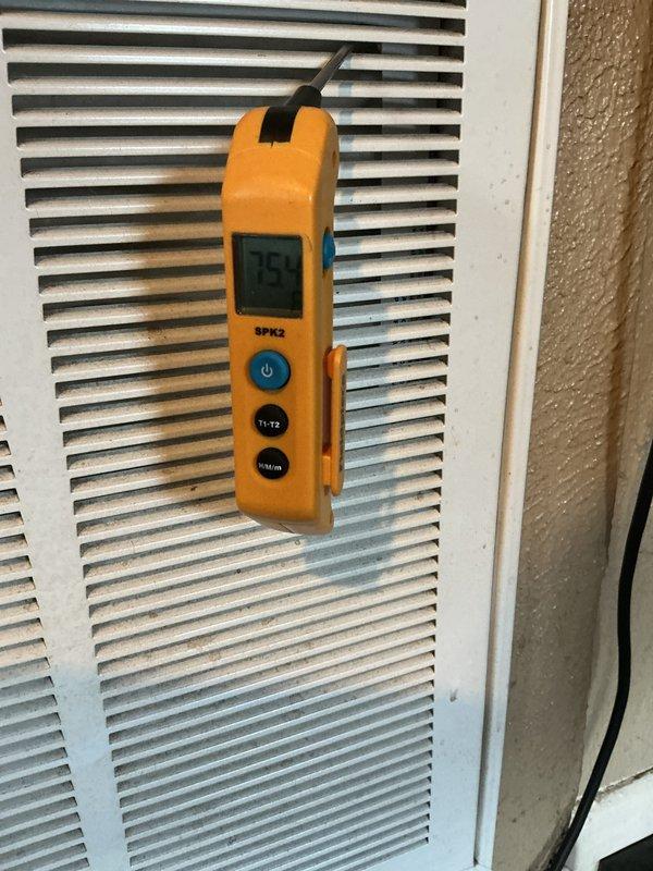 Completed comprehensive heating system tune-up and performance evaluation. Conducted airflow measurements at multiple supply registers throughout the residence using calibrated digital diagnostic equipment to verify proper system operation and air distribution. All readings confirmed adequate heating performance and balanced airflow from the HVAC system.