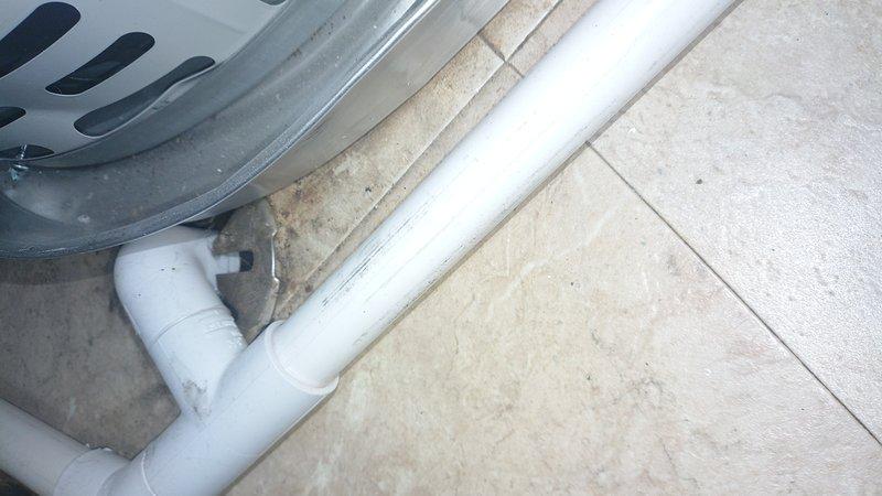 Responded to service call for HVAC system evaluation. Upon inspection, discovered significant condensate drainage issues affecting the furnace system, including deteriorated chrome P-trap components and water staining on surrounding surfaces near the condensate drain pan. Assessed drainage assembly connections and PVC piping configuration to ensure proper condensate flow and prevent future water damage to the installation area.