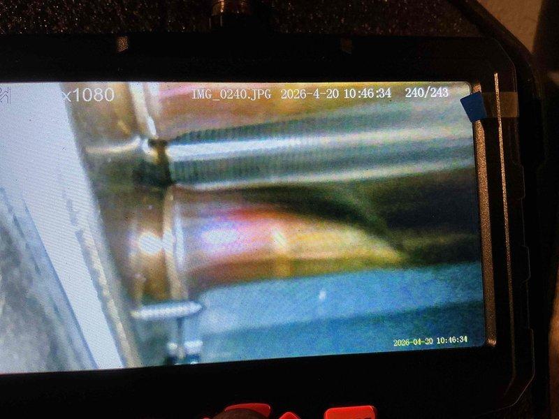 Completed comprehensive tune-up on 9-year-old residential air conditioning system during scheduled maintenance visit. Performed standard inspection procedures including condenser unit evaluation, refrigerant line assessment, and internal component examination using inspection camera to verify system integrity. Unit operating within normal parameters with no immediate repairs required at time of service.