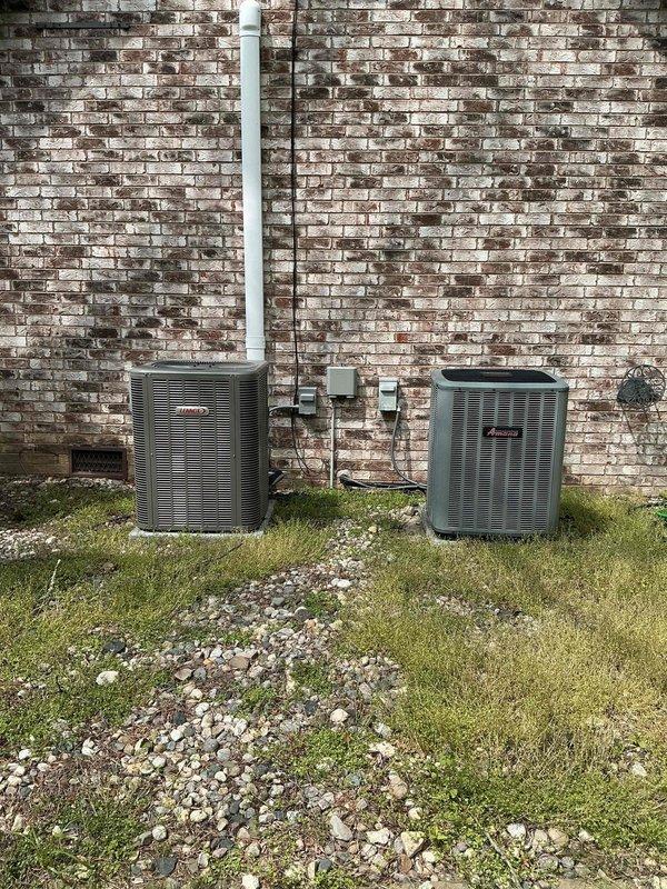 Completed recurring cooling maintenance event on four residential HVAC condenser units. Performed comprehensive inspection and preventive maintenance procedures on all outdoor units, which included checking refrigerant lines, electrical connections, and condensate drainage systems. All units were found to be operating within normal parameters and properly positioned for optimal airflow and performance.