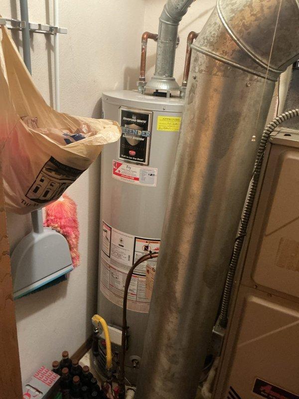 Performed comprehensive air conditioning tune-up on 20-year-old residential cooling system. Completed standard maintenance protocol including inspection of ductwork system, verification of airflow through main supply and return plenums, and assessment of mechanical components in utility area. System operational upon completion of preventive maintenance service.