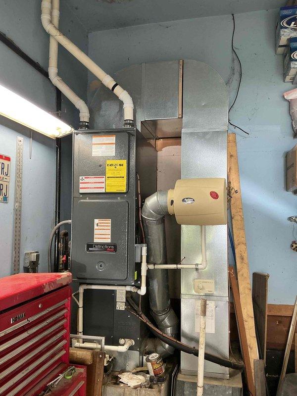 Completed comprehensive spring maintenance and tune-up on 17-year-old residential air conditioning system. Performed full system inspection, cleaned condenser coils, checked refrigerant levels and pressures, tested electrical components, verified proper airflow, and ensured optimal system operation for the cooling season.