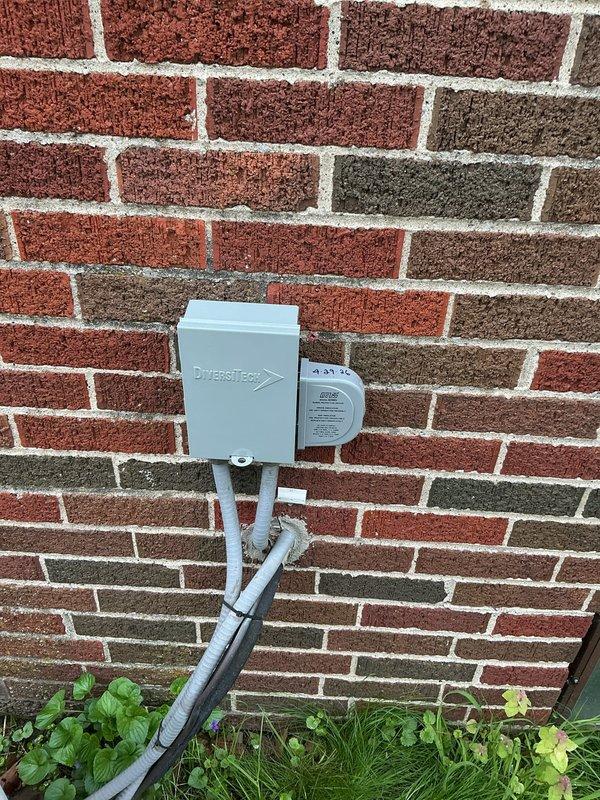 Replaced failed 30-amp disconnect switch on outdoor HVAC equipment and installed surge protection device to safeguard the system from electrical damage. Customer's MVP membership balance was collected upon completion of the repair work.
