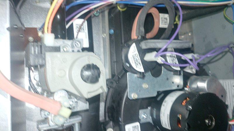 Responded to no-heat call on residential gas furnace. Upon arrival, performed diagnostic inspection of heating system. Inspected gas valve assembly, ignition components, and control board wiring. Verified proper electrical connections to igniter and flame sensor. Checked gas valve operation and confirmed adequate gas supply to unit. Examined inducer motor and pressure switch functionality. System restored to proper operation and tested through complete heating cycle to verify functionality.