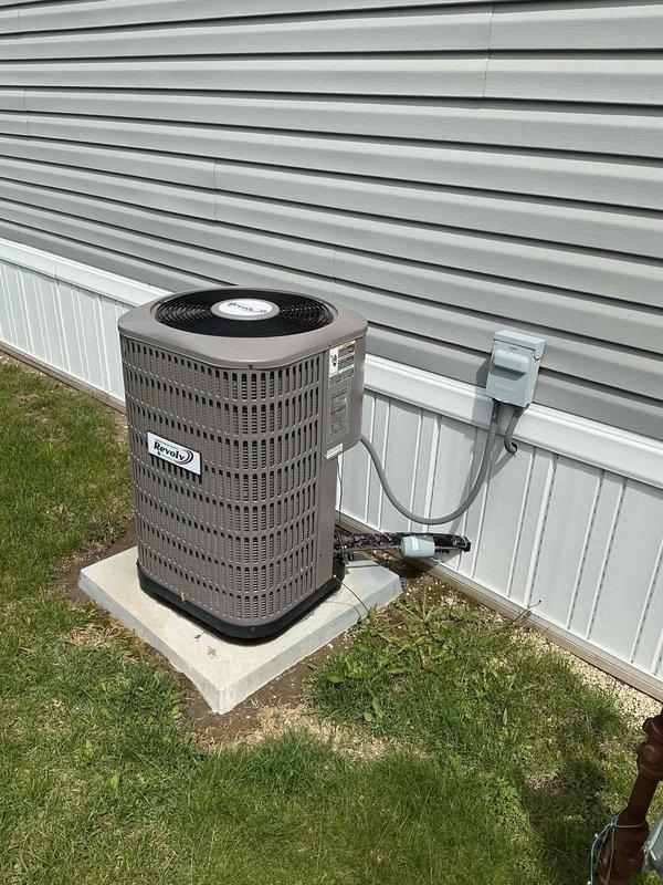 Completed routine cooling maintenance on outdoor air conditioning condenser unit. Performed comprehensive system inspection including electrical components, capacitor testing, and verification of all wire connections within the control compartment. All components found to be operating within normal parameters, unit tested and confirmed functioning properly.