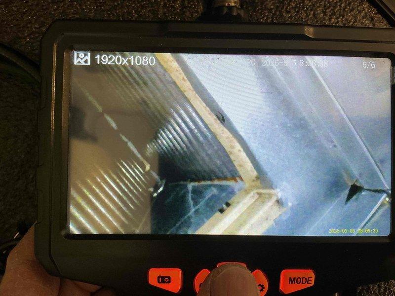 Completed comprehensive furnace tune-up on a 5-year-old heating system. Performed detailed internal inspection using borescope camera to examine heat exchanger integrity, ductwork connections, and insulation conditions, confirming all components are in proper working order with no visible cracks, deterioration, or safety concerns.