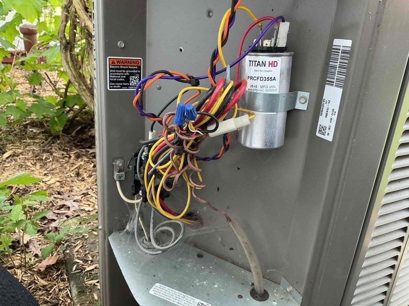 Completed preventative maintenance on an 11-year-old air conditioning system. Performed comprehensive inspection of outdoor condensing unit, including electrical connections, capacitor functionality, and mechanical components. System is enrolled in maintenance value plan and all components are operating within normal parameters.