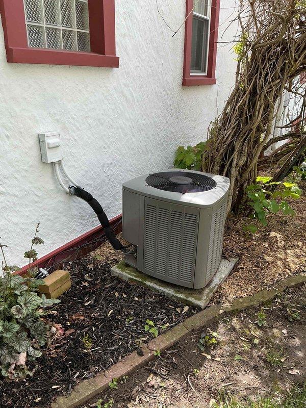Completed preventative maintenance on an 11-year-old air conditioning system. Performed comprehensive inspection of outdoor condensing unit, including electrical connections, capacitor functionality, and mechanical components. System is enrolled in maintenance value plan and all components are operating within normal parameters.