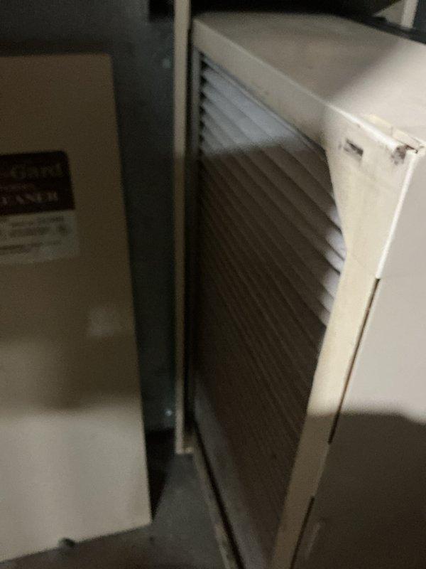 Completed scheduled heating maintenance on residential HVAC system. Performed comprehensive inspection of air handler unit, verified proper leveling and alignment of equipment, and checked all mechanical components for proper operation. System tested and confirmed to be functioning within normal parameters.