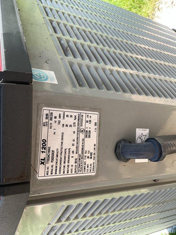 Responded to no cooling call for elderly customer with Trane XL 1200 system. Upon arrival, found outdoor condensing unit not operating. Performed system diagnostics and electrical troubleshooting. Identified failed capacitor preventing compressor from starting. Replaced dual run capacitor with OEM equivalent part, restored power, and verified proper system operation. Tested amperage draws on compressor and condenser fan motor, confirming both within manufacturer specifications. Monitored system through complete cooling cycle to ensure proper temperature differential and refrigerant operation.