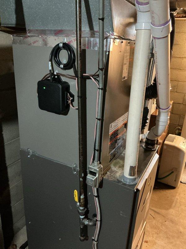 Installed a new 13 SEER 3-ton Lennox AC package unit with evaporator coil to replace existing system. Relocated outdoor unit from concrete to new equipment pad in mulch area, requiring installation of 25 feet of 3/4-inch refrigerant lineset. Installed new electrical disconnect and whip for proper power supply to outdoor unit. Reused existing Nest thermostat, verifying proper communication with new equipment. Tested system operation, confirmed proper refrigerant charge, airflow, and electrical connections upon completion.