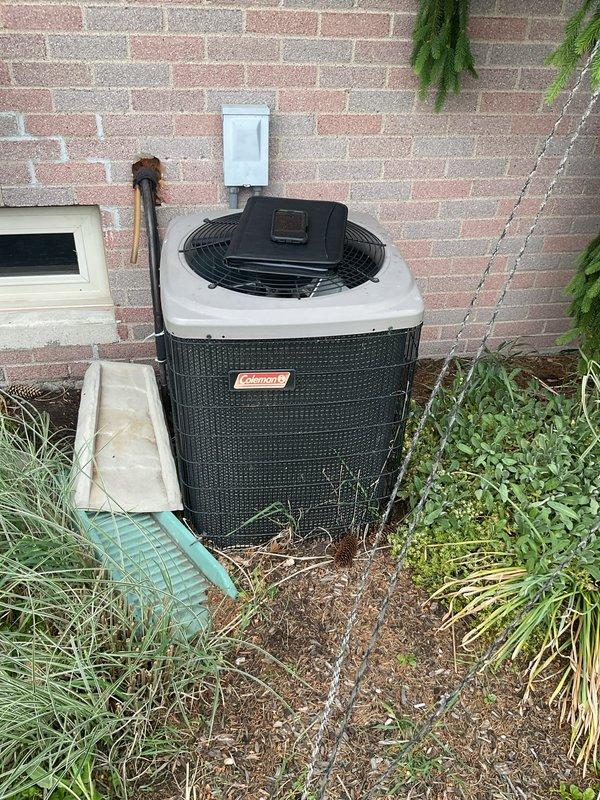 Conducted comprehensive AC system estimate for complete HVAC replacement at residential property. Evaluated existing Coleman outdoor condensing unit and indoor furnace system, documenting current equipment condition, installation configuration, and necessary upgrades. Photographed both indoor and outdoor components to assess proper sizing requirements and identify optimal replacement equipment specifications for whole-system upgrade proposal.