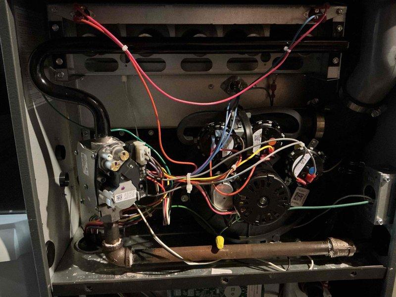 Completed MVP membership renewal and performed comprehensive cooling system maintenance inspection. Serviced outdoor condenser unit and inspected indoor furnace components, documenting equipment condition with photos. All system components operating within normal parameters at time of service completion.
