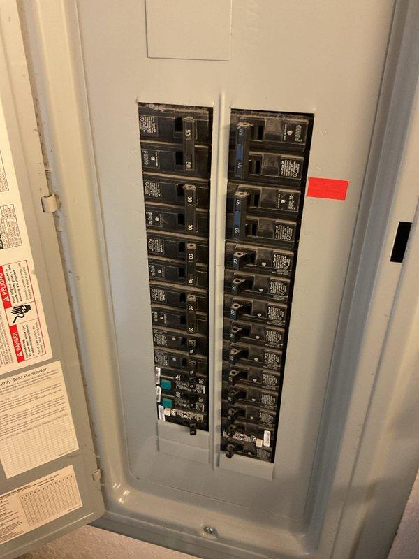 Conducted comprehensive assessment of existing HVAC system for air conditioning replacement estimate. Evaluated current air handler unit in mechanical room, noting age and condition of equipment, and inspected electrical panel to verify circuit capacity and breaker configuration for new AC installation requirements.