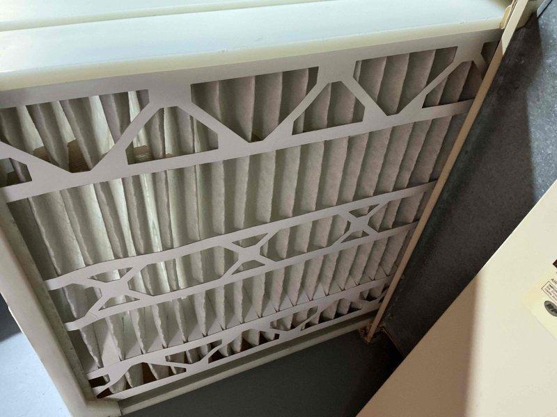 Completed annual cooling maintenance on one-year-old air conditioning system during scheduled service window. Installed new Z-Line 700 SG extended surface air filter and performed standard system inspection and preventative maintenance procedures.