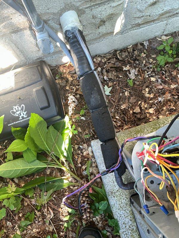 Completed scheduled air conditioning tune-up on 7-8 year old system. Performed system diagnostics using multimeter to verify electrical parameters, inspected refrigerant lines and connections, and tested overall system operation to ensure proper cooling performance.