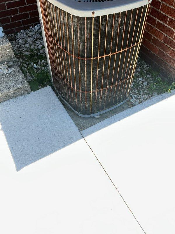Performed seasonal clean and check maintenance on outdoor air conditioning condenser unit. Inspected electrical connections, refrigerant lines, and overall system operation to ensure proper cooling performance for the upcoming season.