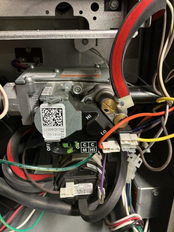 Completed comprehensive furnace tune-up on 2-year-old heating system. Performed full system inspection including gas valve operation, electrical connections, and control board functionality. Verified proper temperature differentials across heat exchanger, checked all safety controls, and confirmed system is operating within manufacturer specifications.