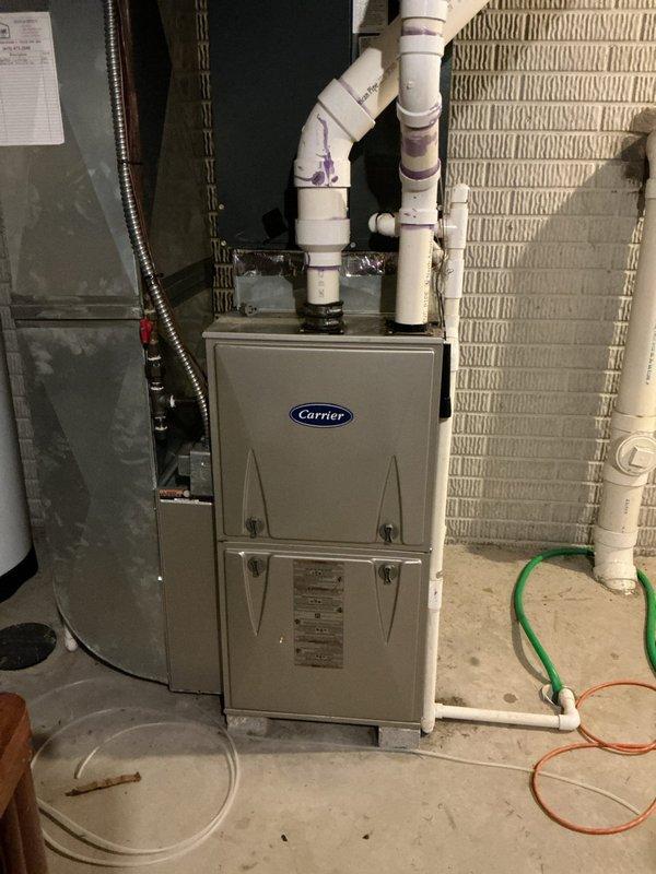 Responded to no cooling complaint and diagnosed system malfunction. Performed necessary repairs to restore proper air conditioning operation and provided customer with replacement air filters for ongoing system maintenance.