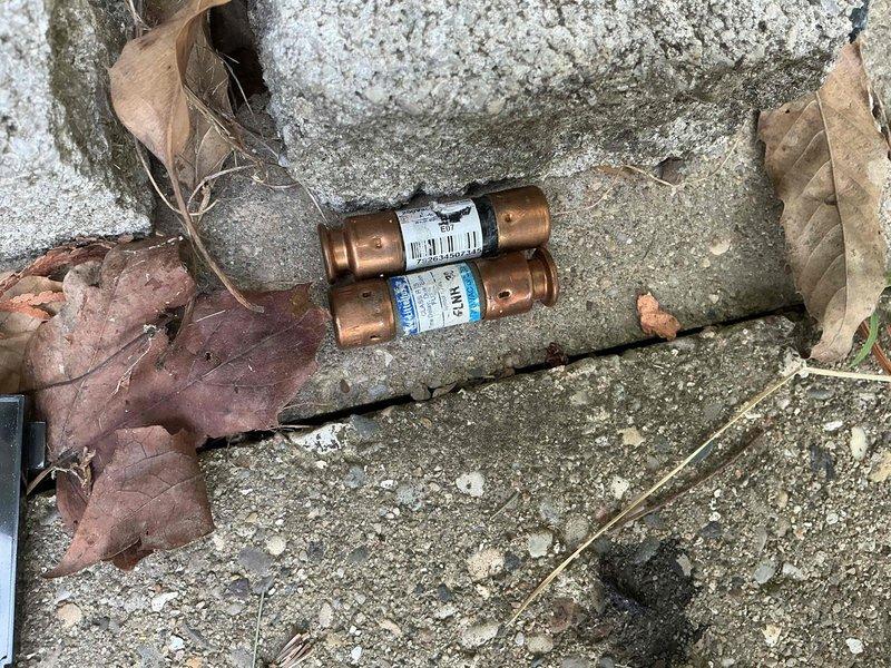 Responded to no cooling call on 2-year-old R410A system. Diagnosed failed fuses in outdoor unit, which were replaced under parts warranty. Performed system verification using manifold gauges, confirmed proper pressures and temperatures, and restored cooling operation.