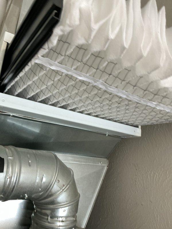 Performed routine air conditioning maintenance on a 14-year-old system. Conducted comprehensive inspection of outdoor unit, refrigerant lines, and interior ductwork components. Verified proper insulation integrity on duct system and confirmed all mechanical connections were secure and functioning properly.