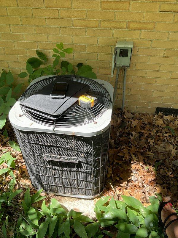 Conducted comprehensive HVAC system evaluation for equipment replacement estimate following possible recall notice. Assessed existing Trane outdoor condensing unit and indoor furnace system, documenting current equipment specifications, installation configuration, and operational status. Photographed both indoor and outdoor components to provide detailed visual documentation for replacement proposal and equipment sizing calculations.