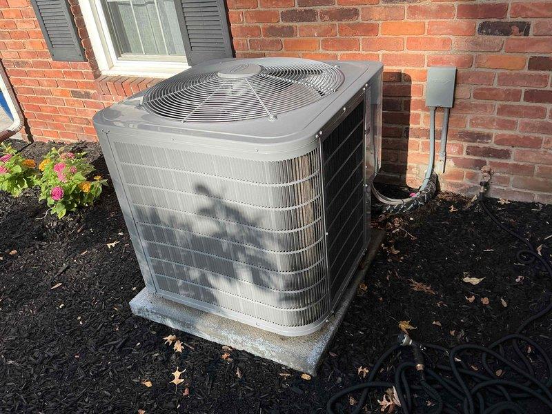 Completed annual maintenance on one-year-old MVP air conditioning system. Performed comprehensive inspection including electrical connections, capacitor testing, refrigerant levels, and condenser coil cleaning. All components operating within manufacturer specifications with no issues identified.