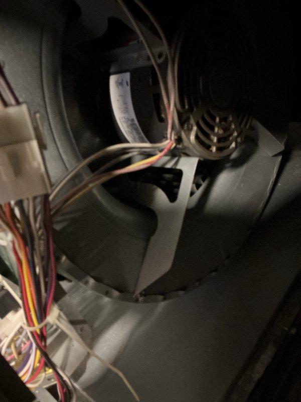 Completed scheduled tune-up and preventive maintenance on a 10-year-old rooftop air conditioning unit at a condominium property. Accessed equipment through attic to perform comprehensive inspection of both the rooftop condenser unit and indoor air handler components, including blower assembly, electrical connections, capacitor, and wiring harness. All systems inspected and found operating within normal parameters.