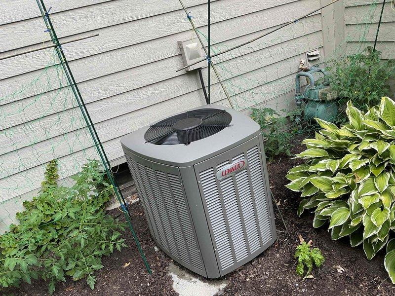 Completed comprehensive tune-up service on 8-year-old Lennox air conditioning system and furnace. Performed full system inspection, cleaned condenser coils, checked refrigerant levels and electrical connections on outdoor unit, replaced air filter, and verified proper operation of both heating and cooling systems. Customer enrolled in maintenance membership program for ongoing coverage of both units.
