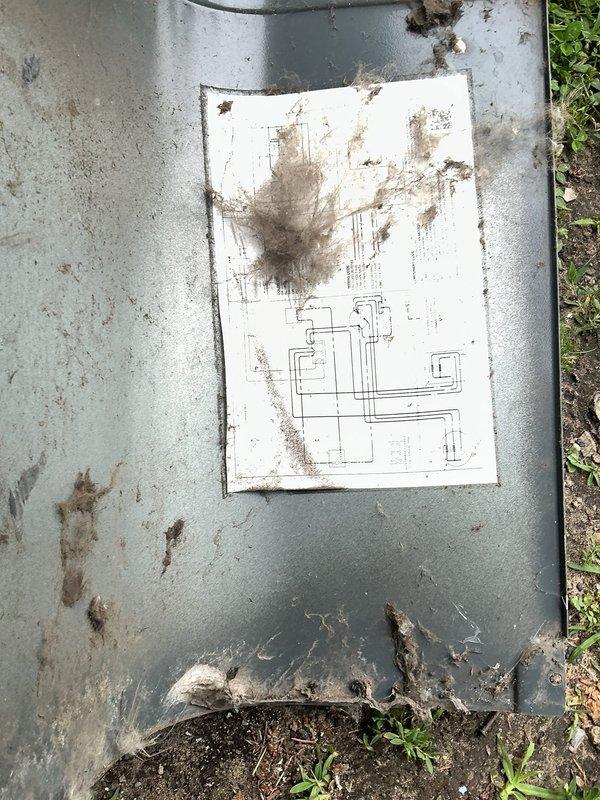 Responded to service call for 15-year-old central air conditioning unit experiencing buzzing/humming noise with non-operational outdoor fan. Upon inspection, diagnosed failed capacitor preventing condenser fan motor from starting, causing the humming sound as the compressor attempted to run without proper air circulation. Replaced defective capacitor with appropriate replacement rated for system specifications, verified all electrical connections at contactor and terminal blocks, and tested unit operation. System now running properly with condenser fan operating at correct speed and normal sound levels restored.