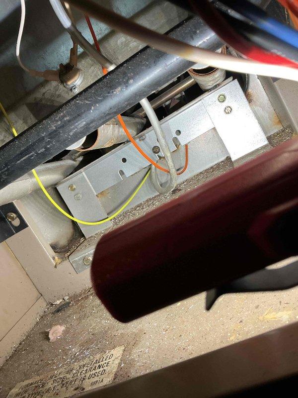 Completed routine maintenance inspection on residential Ultra 80 furnace and air conditioning system to maintain warranty compliance. Performed comprehensive tune-up including visual inspection of furnace cabinet, ductwork connections, electrical wiring and terminal connections, and control components. Both systems found operating within normal parameters with no deficiencies noted at time of service.