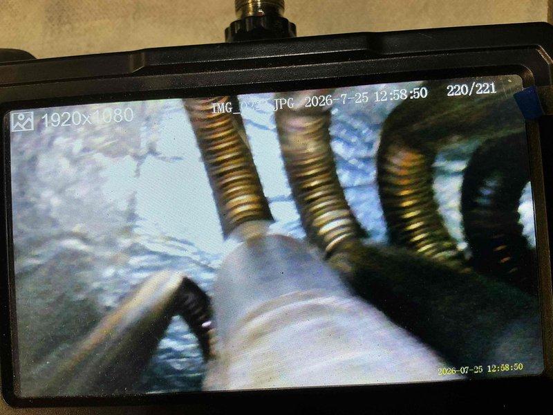 Completed comprehensive MVP air conditioning maintenance on an 18-year-old cooling system. Performed thorough inspection of all major components including evaporator coil examination using borescope camera to assess internal coil condition and verify proper heat exchange surfaces. System operational and ready for continued service.