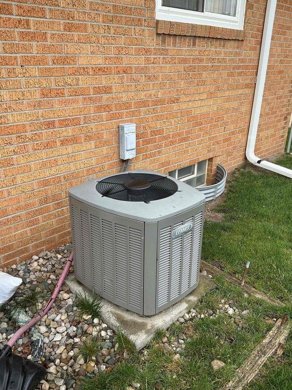 Completed annual air conditioning maintenance on 13-year-old residential cooling system. Performed comprehensive tune-up including inspection of outdoor condensing unit, electrical components, capacitor, and contactors. All systems found operating within normal parameters with no immediate service needs identified.