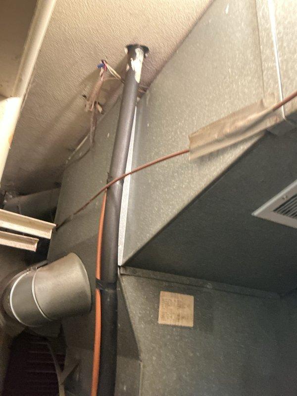 Completed routine cooling maintenance on 20+ year old residential air conditioning system. Performed comprehensive inspection of furnace, air handler, refrigerant lines, condensate drainage system, and ductwork in basement and attic installation areas. Verified proper operation of all mechanical components, checked refrigerant line insulation integrity, and confirmed condensate drain functionality. All equipment operating within normal parameters at time of service.