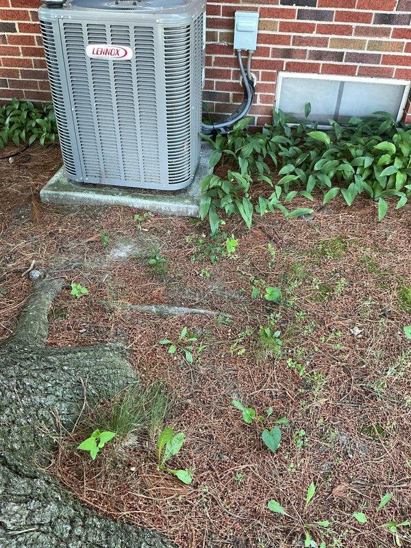 Completed MVP maintenance on an 11-year-old Lennox air conditioning condenser unit. Performed comprehensive system inspection, checked refrigerant levels and electrical connections at disconnect box, verified proper operation of all components, and confirmed unit is functioning within manufacturer specifications.