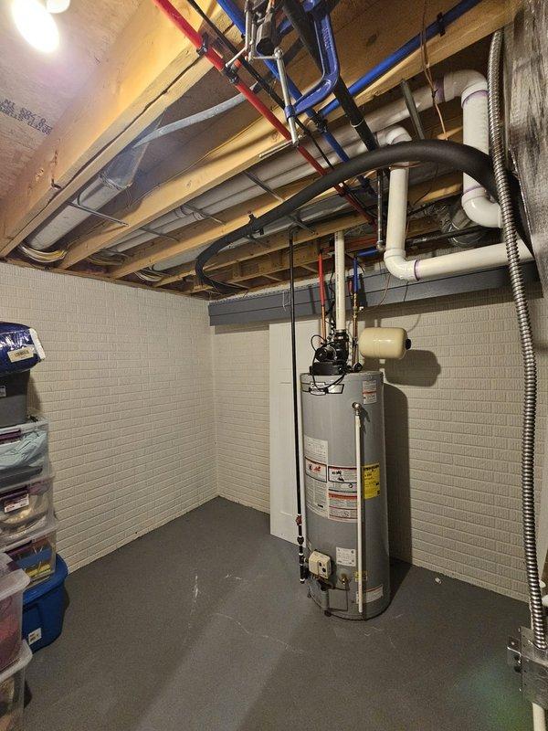 Completed full HVAC system replacement including installation of upflow 96% efficiency 2-stage 90,000 BTU furnace with new venting, upflow cased coil, and metal 5-inch filter rack sized 20x25x5. Installed new 7/8-inch lineset measuring 30 feet to connect indoor and outdoor units. Removed existing wall bracket and installed new condenser pad for 17 SEER 2-stage condenser unit with new disconnect and whip. Programmed and installed customer-supplied Nest thermostat. All equipment leveled, tested, and operational upon completion with proper airflow and refrigerant charge confirmed.