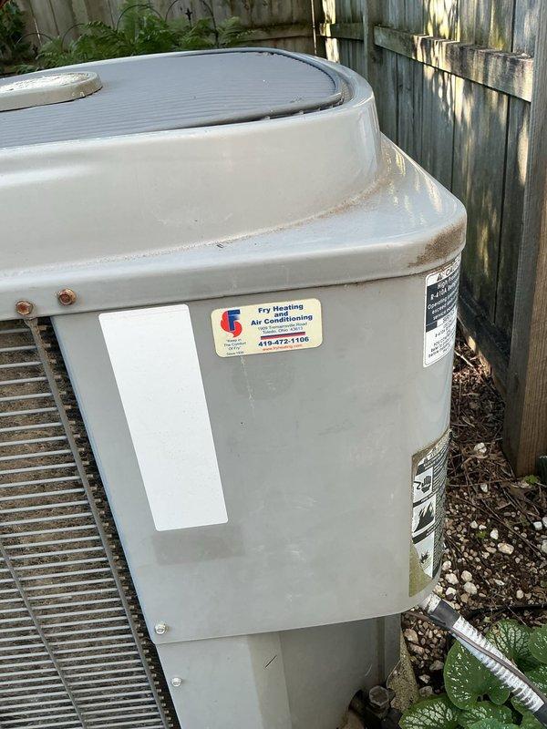 Responded to service call for 5-year-old residential air conditioning system not cooling properly. Upon arrival, performed diagnostic evaluation of outdoor condenser unit and determined cause of insufficient cooling. Completed necessary repairs to restore proper refrigerant flow and system operation, verified adequate airflow through condenser coils, and confirmed unit was producing cold air at appropriate temperature differential before departure.