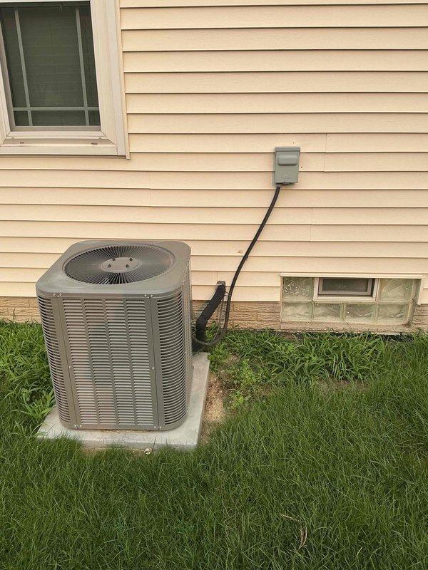 Completed comprehensive tune-up on 7-year-old residential air conditioning system. Performed standard maintenance procedures including inspection of outdoor condensing unit, verification of electrical connections, and system performance evaluation. Unit operating within normal parameters with no issues identified during service visit.