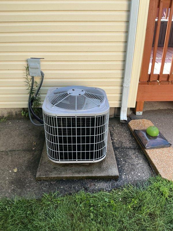 Completed comprehensive cooling maintenance and tune-up on 15-year-old residential air conditioning system. Performed full system inspection including electrical connections, capacitor testing, and condenser unit evaluation. All components found to be operational with normal wear patterns consistent with system age; unit serviced and ready for continued cooling season operation.
