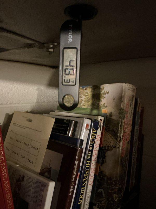 Performed routine maintenance tune-up on a one-year-old HVAC system. Connected refrigerant manifold gauge set to measure system pressures and temperatures, verifying proper refrigerant charge and operating parameters. All readings indicated the unit is functioning within manufacturer specifications.